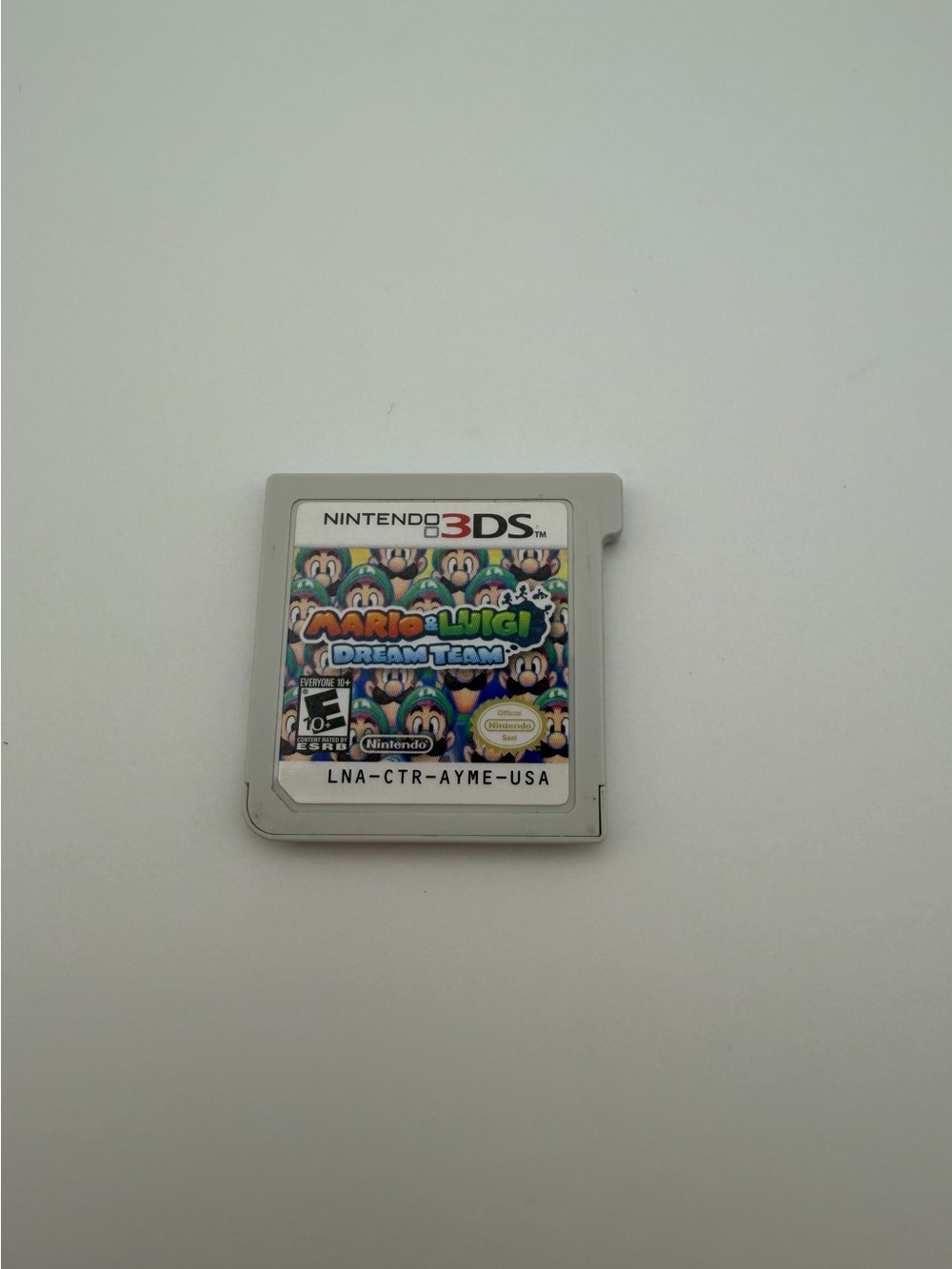 Nintendo 3DS Game Card - Gray Mario & Luigi: Dream Team